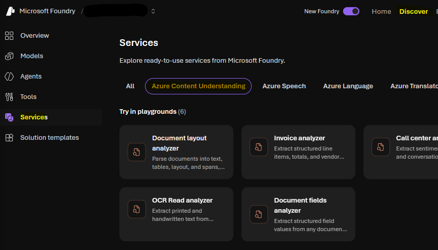 azure content understanding