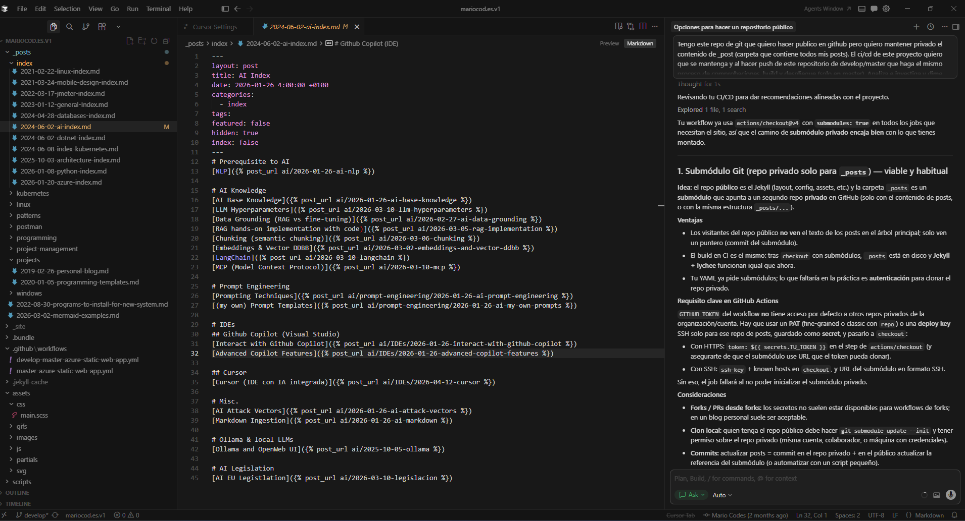 Cursor overview